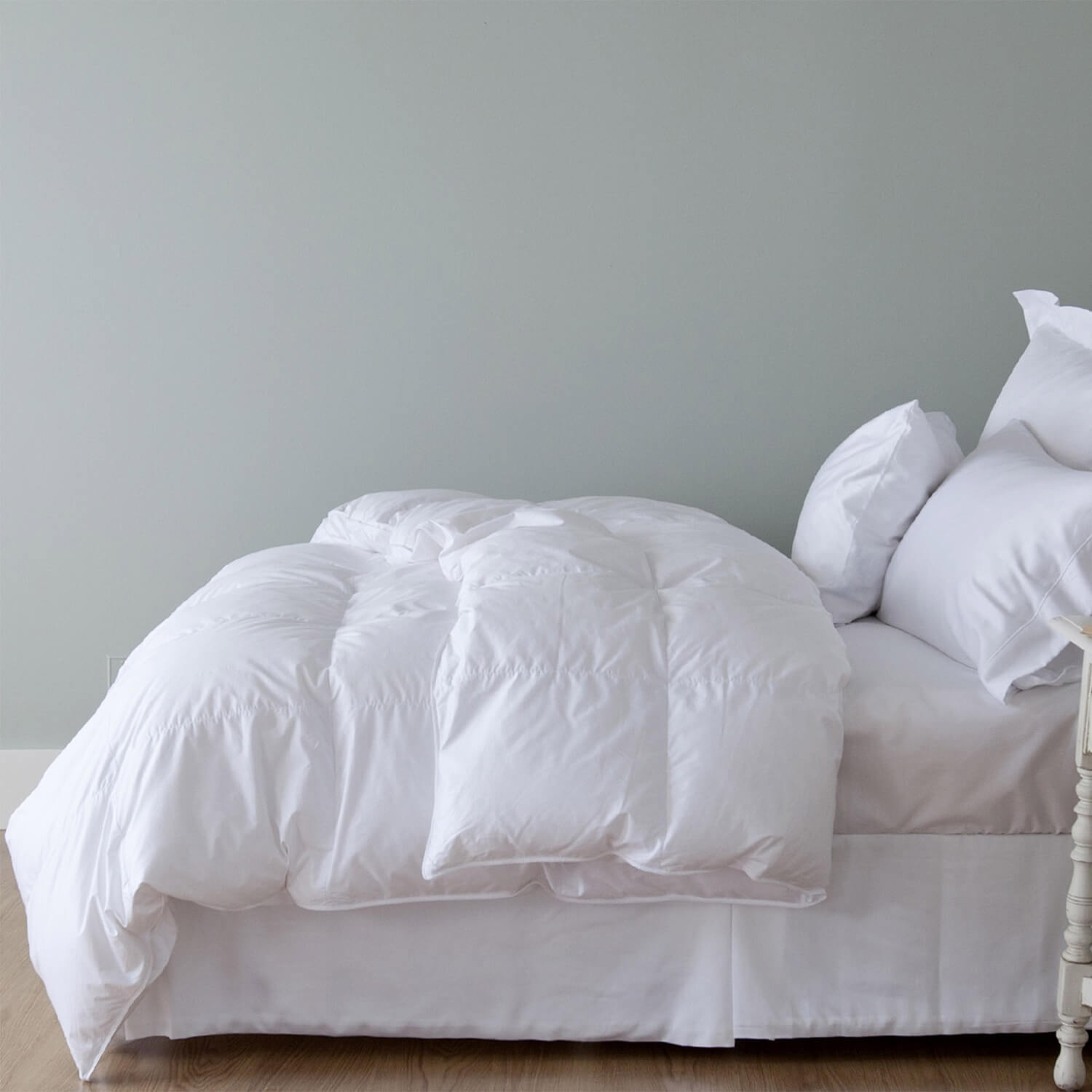 American White Goose Down - St Genève Heirloom Duvet